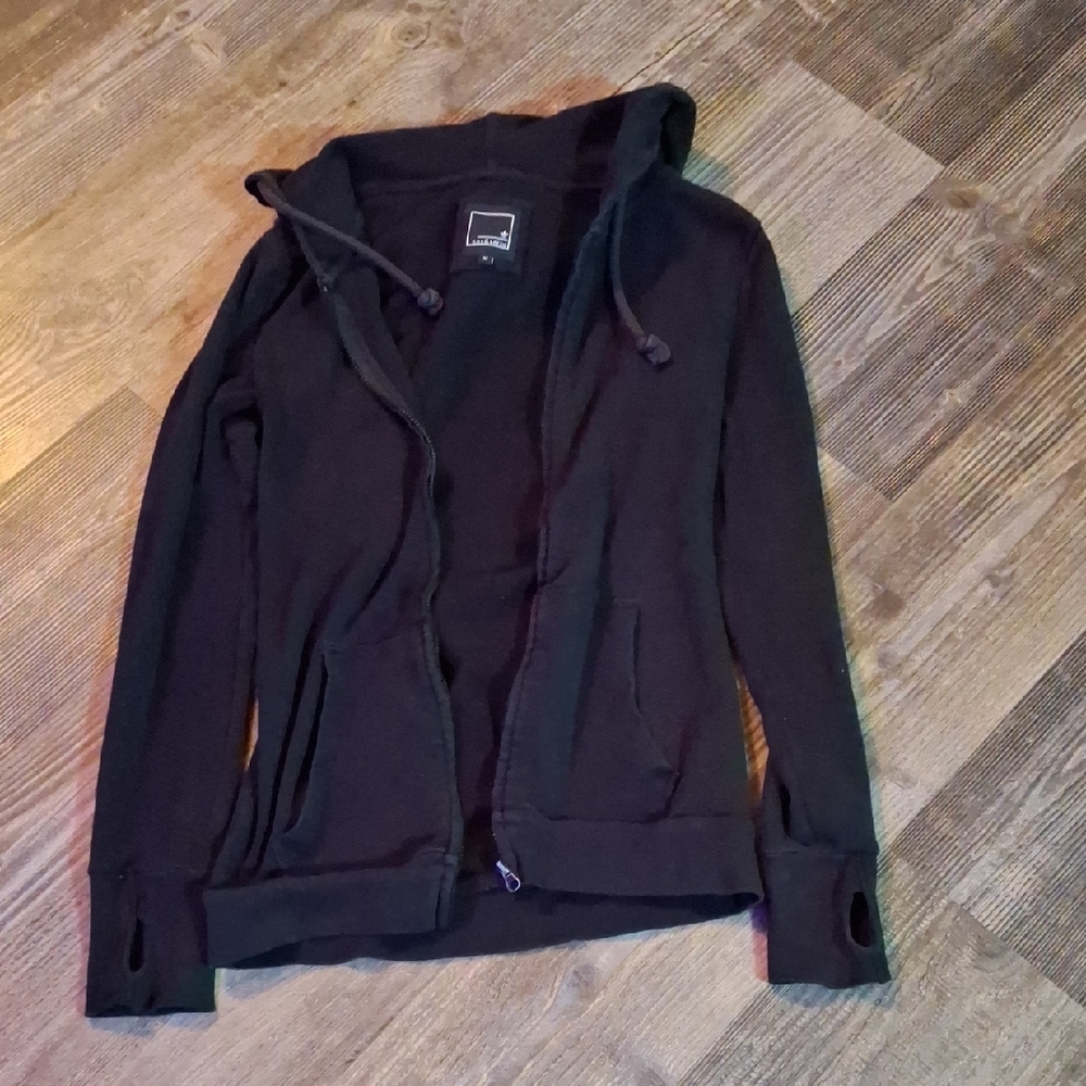 Women's Black Hoodie Jacket